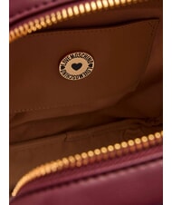 LOVE MOSCHINO EMBOSSED Mochila con bolsillo frontal vino - Bolsos Mujer - 7