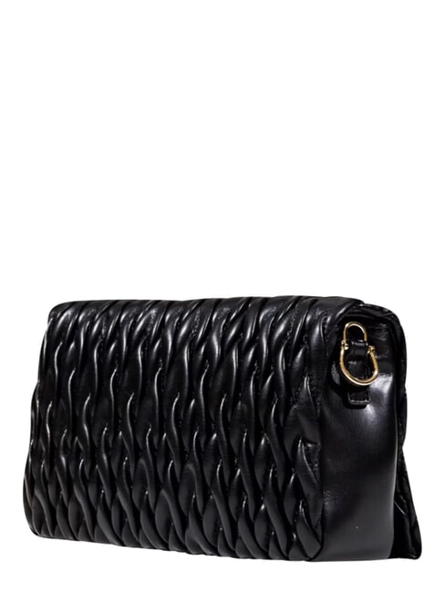 DEMURE Bolso de hombro con correa para el hombro. negro - Bolsos Mujer