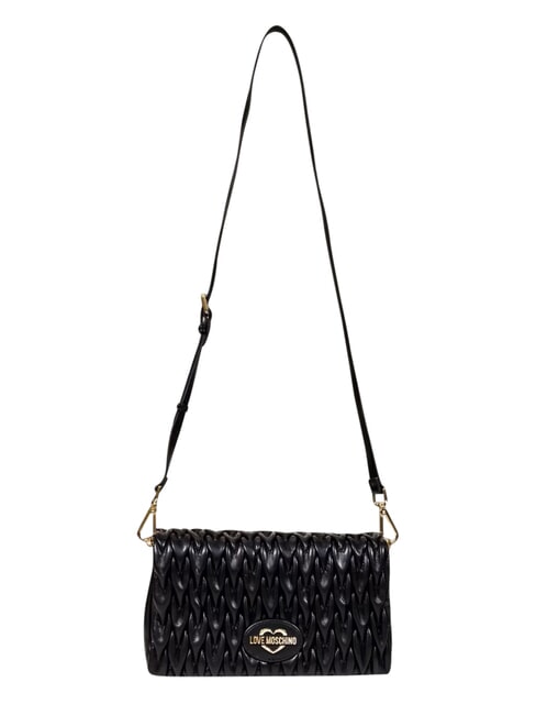 DEMURE Bolso de hombro con correa para el hombro. negro - Bolsos Mujer