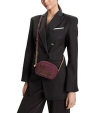 LOVE MOSCHINO BOLD LOVE Minibolso de hombro vino - Bolsos Mujer - 2