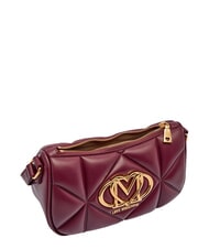 LOVE MOSCHINO EMBOSSED Bolso de hombro, doble portabilidad vino - Bolsos Mujer - 5