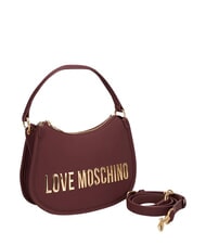 LOVE MOSCHINO BOLD LOVE Bolso de mano con correa para el hombro. vino - Bolsos Mujer - 3