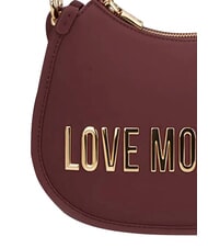 LOVE MOSCHINO BOLD LOVE Bolso de mano con correa para el hombro. vino - Bolsos Mujer - 5