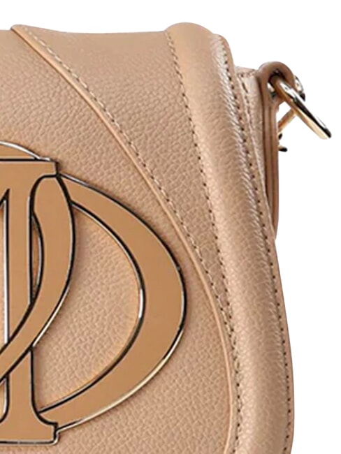 LOGO  Mini bolso de hombro beige - Bolsos Mujer