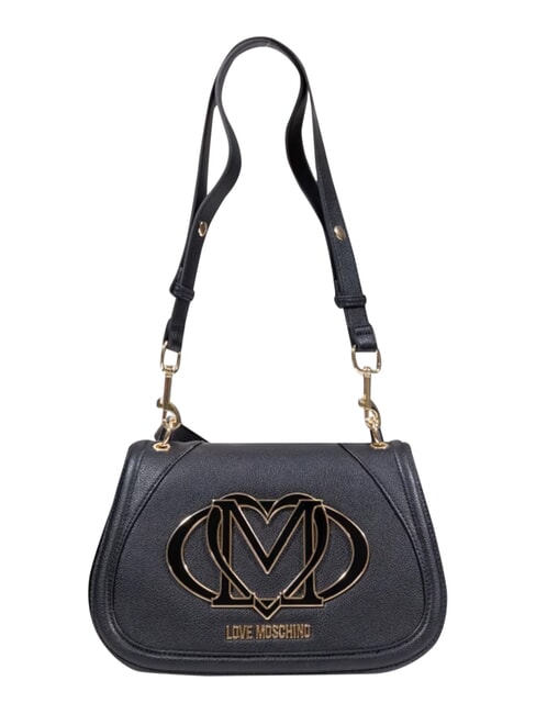 LOGO Bolso de hombro con correa para el hombro. negro - Bolsos Mujer