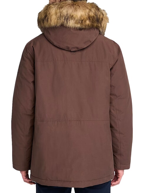 SCAR RIDGE Chaqueta con capucha chocolate - Chaquetas de hombre