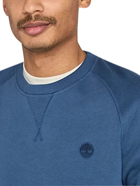 EXETER RIVER BASIC Sudadera con cuello redondo azul plateado - Sudaderas