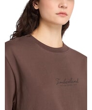 TIMBERLAND LUSH COMFORT Camiseta de algod&oacute;n chocolate - camiseta - 5
