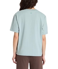 TIMBERLAND LUSH COMFORT Camiseta de algod&oacute;n azul plateado - camiseta - 3