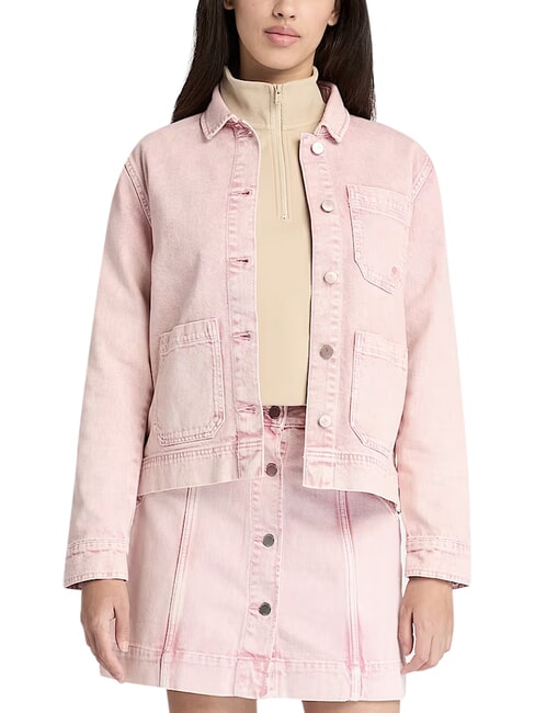 KEMPSHIRE CHORE Chaqueta lavado rosa melocot&oacute;n - Chaquetas de mujer