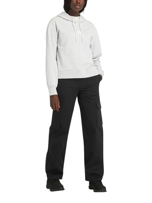 STACK LOGO Sudadera gris claro jaspeado - Sudaderas de mujer