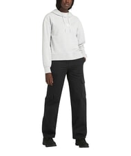TIMBERLAND STACK LOGO Sudadera gris claro jaspeado - Sudaderas de mujer - 2
