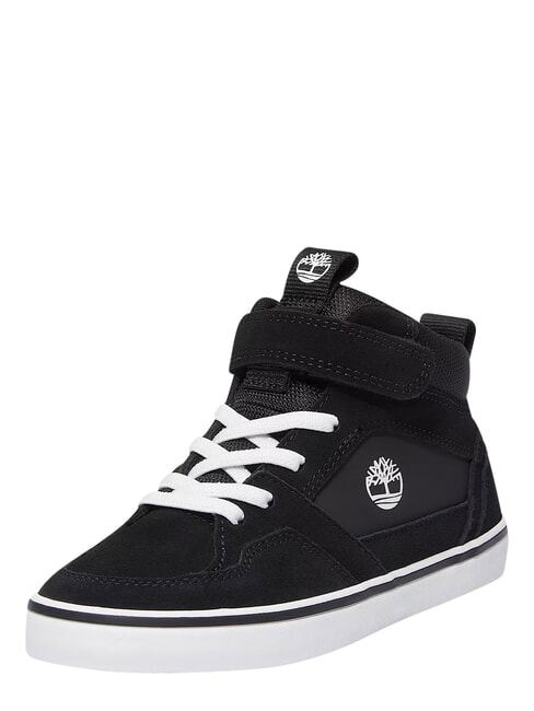 STONE JUMP MID Zapatillas deportivas de piel mixta ante negro - Zapatos de beb&eacute;