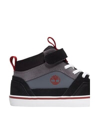 TIMBERLAND STONE JUMP MID Zapatillas deportivas de piel mixta Ante gris oscuro - Zapatos de beb&eacute; - 9