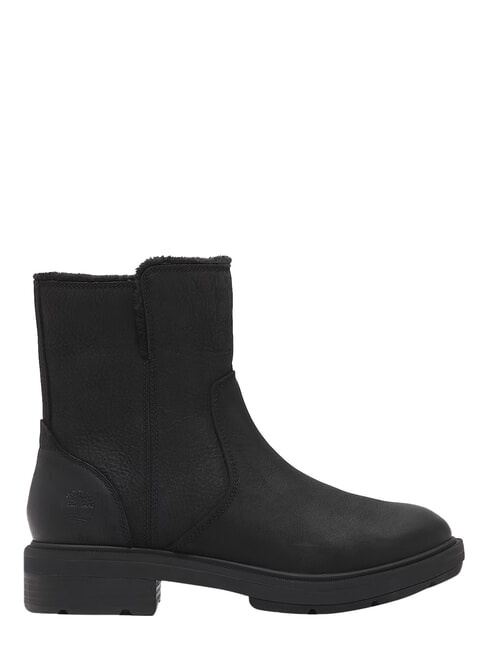 BRIMFIELD Botines de piel negro de grano completo - Zapatos Mujer