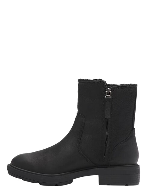 BRIMFIELD Botines de piel negro de grano completo - Zapatos Mujer