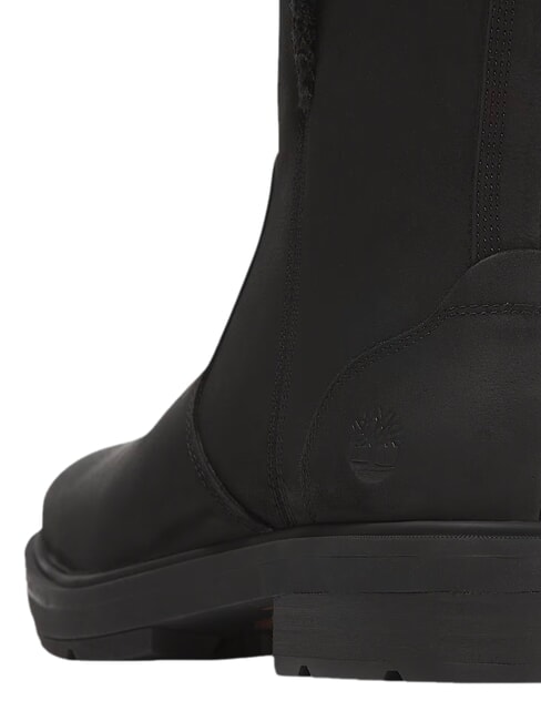 BRIMFIELD Botines de piel negro de grano completo - Zapatos Mujer
