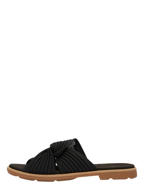 CALISTA BAY Sandalias de piel mixta punto negro - Zapatos Mujer