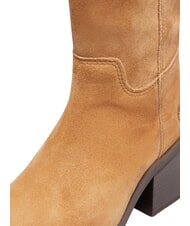 TIMBERLAND BELLEVAUX Bot&iacute;n de piel gamuza marr&oacute;n media - Zapatos Mujer - 5