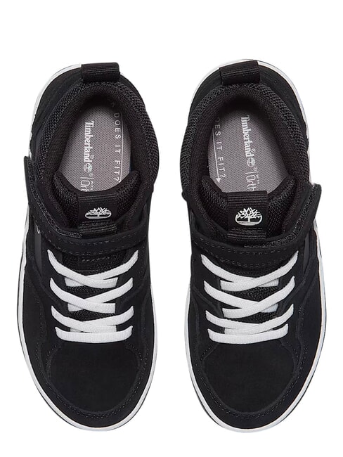 STONE JUMP MID Zapatillas deportivas de piel mixta ante negro - Zapatos de beb&eacute;