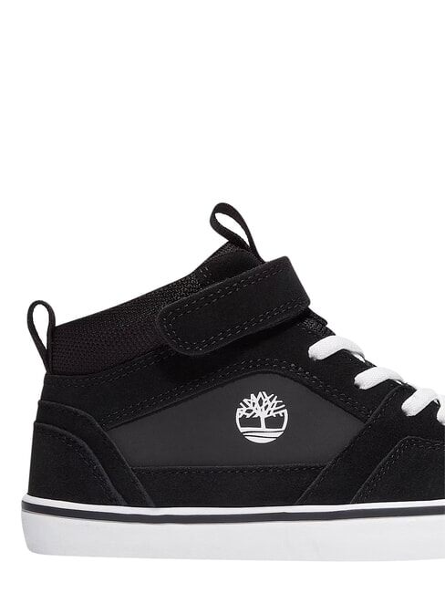 STONE JUMP MID Zapatillas deportivas de piel mixta ante negro - Zapatos de beb&eacute;