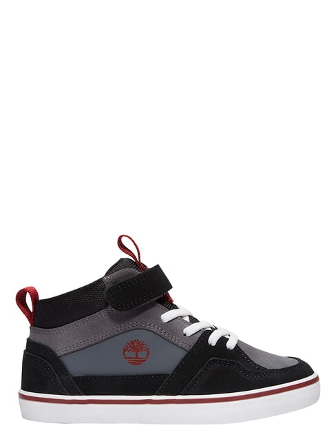 STONE JUMP MID Zapatillas deportivas de piel mixta Ante gris oscuro - Zapatos de beb&eacute;