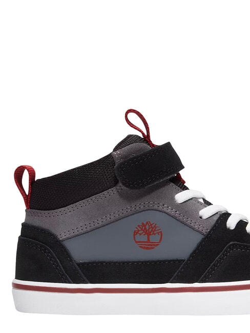 STONE JUMP MID Zapatillas deportivas de piel mixta Ante gris oscuro - Zapatos de beb&eacute;