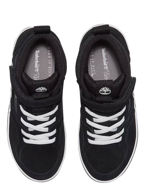 STONE JUMP MID Zapatillas deportivas de piel mixta ante negro - Zapatos de beb&eacute;