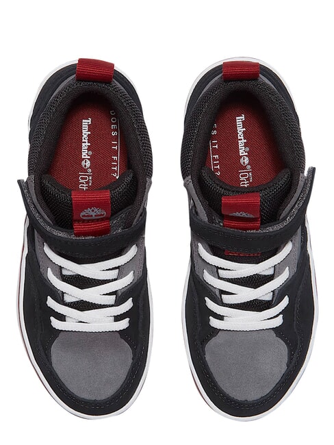 STONE JUMP MID Zapatillas deportivas de piel mixta Ante gris oscuro - Zapatos de beb&eacute;