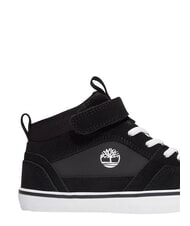 TIMBERLAND STONE JUMP MID Zapatillas deportivas de piel mixta ante negro - Zapatos de beb&eacute; - 9
