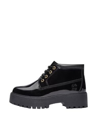 TIMBERLAND STONE STREET Bot&iacute;n de piel impermeable piel charol negra - Zapatos Mujer - 7