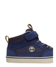 TIMBERLAND STONE JUMP MID Zapatillas deportivas de piel mixta azul oscuro - Zapatos de beb&eacute; - 9