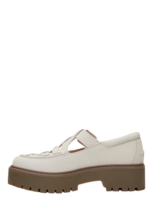 STONE STREET BUCKLE Zapato de plataforma de piel nobuk natural - Zapatos Mujer