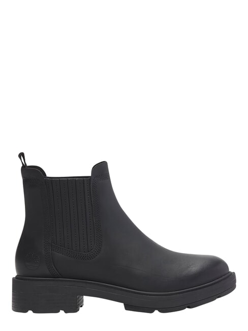 BRIMFIELD Botines bajos de piel negro de grano completo - Zapatos Mujer