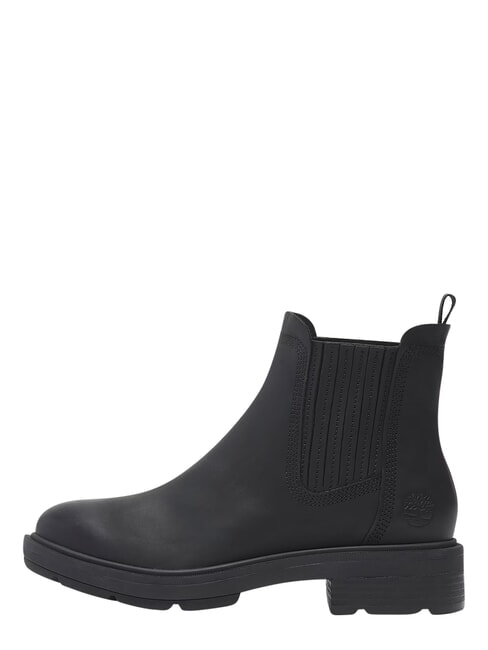 BRIMFIELD Botines bajos de piel negro de grano completo - Zapatos Mujer