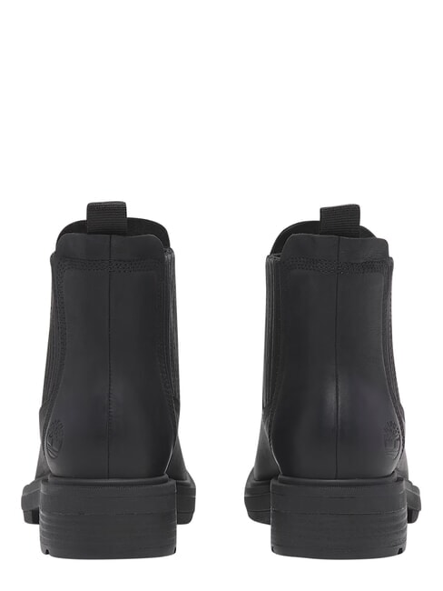 BRIMFIELD Botines bajos de piel negro de grano completo - Zapatos Mujer