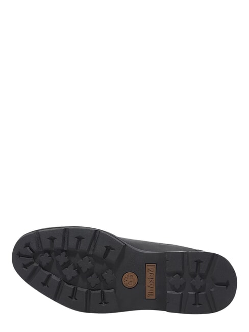 BRIMFIELD Botines bajos de piel negro de grano completo - Zapatos Mujer