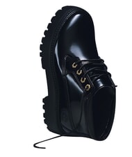 TIMBERLAND STONE STREET Bot&iacute;n de piel impermeable piel charol negra - Zapatos Mujer - 9