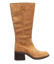 TIMBERLAND BELLEVAUX Bot&iacute;n de piel gamuza marr&oacute;n media - Zapatos Mujer - 3
