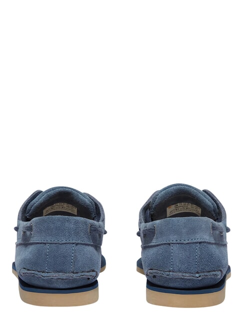 CLASSIC BOAT  Zapatos de piel de ante Ante azul medio - Zapatos Hombre