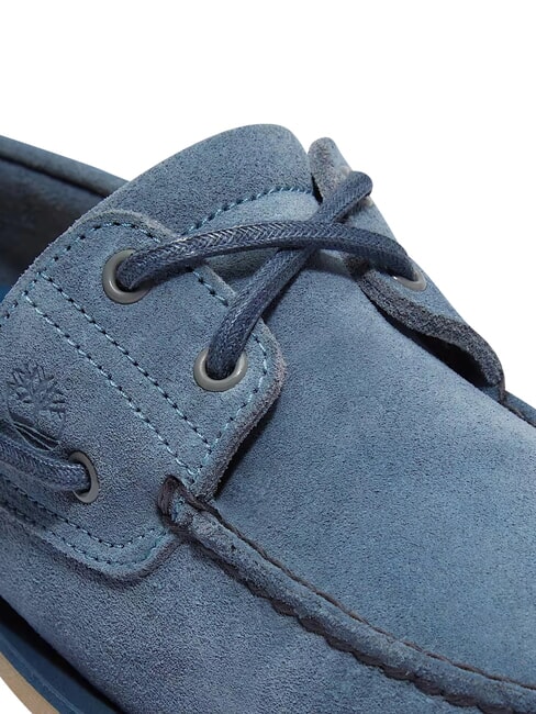 CLASSIC BOAT  Zapatos de piel de ante Ante azul medio - Zapatos Hombre