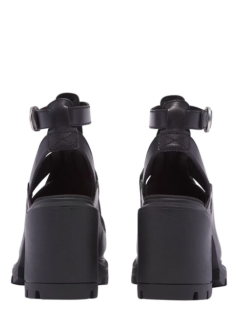 ALLINGTON Sandalia alta de pescador negro de grano completo - Zapatos Mujer