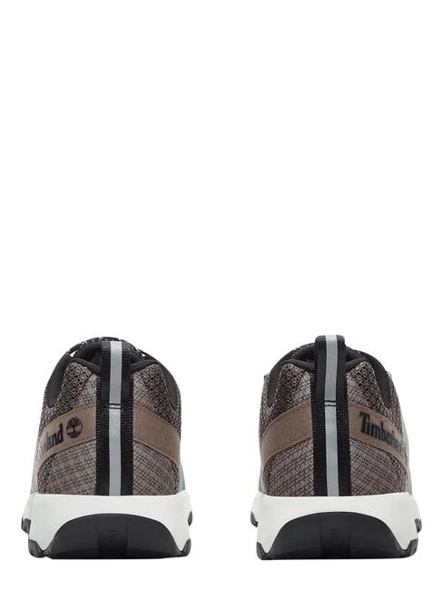 WINSOR TRAIL Zapatillas deportivas de piel mixta malla color topo - Zapatos Hombre