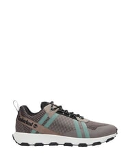 TIMBERLAND WINSOR TRAIL Zapatillas deportivas de piel mixta malla color topo - Zapatos Hombre - 3