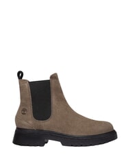TIMBERLAND CAMBRIA VALLEY Bot&iacute;n de piel al tobillo Ante gris medio - Zapatos Mujer - 4