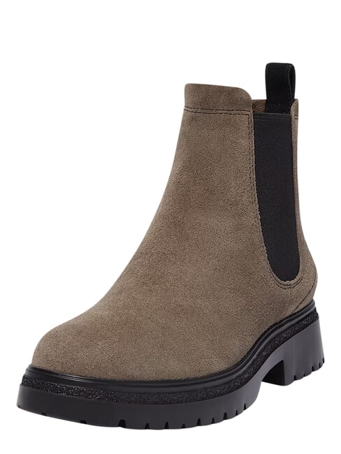 CAMBRIA VALLEY Bot&iacute;n de piel al tobillo Ante gris medio - Zapatos Mujer
