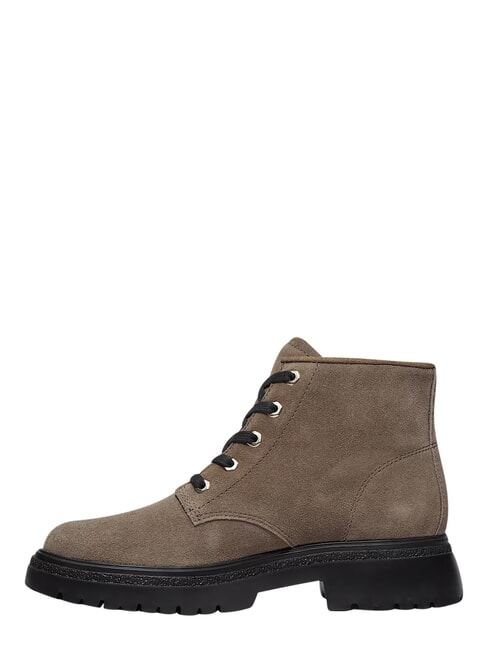 CAMBRIA VALLEY Anfibios de cuero Ante gris medio - Zapatos Mujer