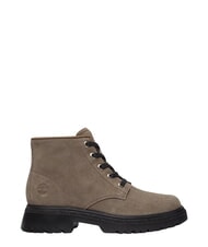 TIMBERLAND CAMBRIA VALLEY Anfibios de cuero Ante gris medio - Zapatos Mujer - 4