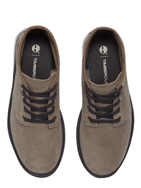 CAMBRIA VALLEY Anfibios de cuero Ante gris medio - Zapatos Mujer