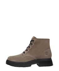 TIMBERLAND CAMBRIA VALLEY Anfibios de cuero Ante gris medio - Zapatos Mujer - 6